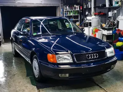 Gebraucht Audi 100 116 PS (85 kW) 1992 Blau Limousine