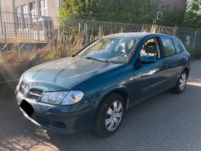 Brugt Nissan Almera 98 HK (72 kW) 2002 Blå Sedan