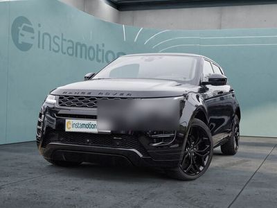 Schwarz Gebraucht 2021 Land Rover Range Rover evoque Black Edition SUV | 40.310 € (Teuer)