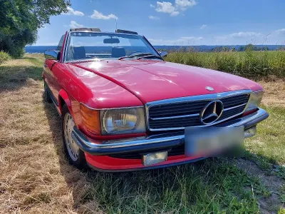 Gebraucht Mercedes SL300 179 PS (131 kW) 1988 Rot Cabrio
