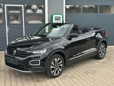 Gebraucht VW T-Roc Cabriolet Active 110 PS (80 kW) 2021 Schwarz Cabrio