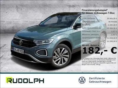 Gebraucht VW T-Roc Cabriolet Goal 150 PS (110 kW) 2025 Blau SUV
