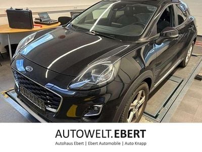 Gebraucht Ford Puma Titanium 120 PS (88 kW) 2022 Schwarz SUV