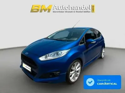 Gebraucht Ford Fiesta ST-Line 125 PS (91 kW) 2015 Blau Kleinwagen