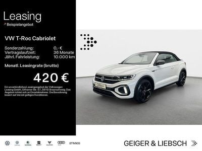Usata VW T-Roc Cabriolet Style 150 CV (110 kW) 2022 Bianco Cabrio