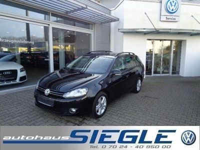 Gebraucht VW Golf VII Business 140 PS (102 kW) 2013 Schwarz metallic Kombi