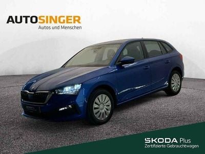 Usata Skoda Scala Active 110 CV (80 kW) 2021 Blu Utilitaria