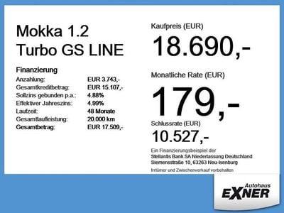 Usata Opel Mokka GS Line 131 CV (96 kW) 2023 Blu SUV