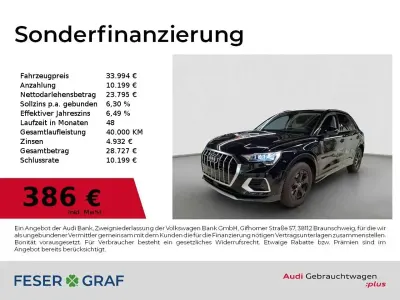 Brugt Audi Q3 Advanced Plus 150 HK (110 kW) 2024 Sort SUV