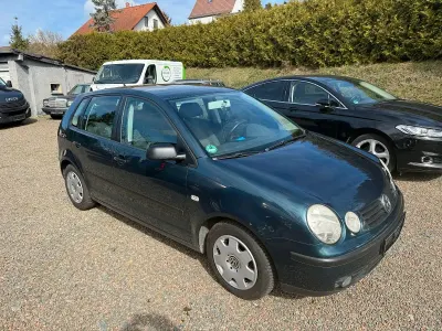 Usata VW Polo Basis 54 CV (39 kW) 2002 Blu Utilitaria