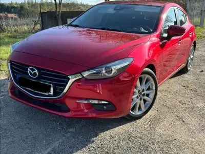 Usata Mazda 3 Sports-Line 150 CV (110 kW) 2017 Rosso Berlina