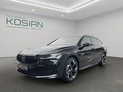 Neu Skoda Superb SportLine 150 PS (110 kW) 2025 Schwarz Kombi