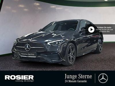 Gebraucht Mercedes C300e AMG 313 PS (230 kW) 2023 Grau / graphitgrau (metallic) Limousine