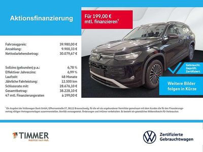 Gebraucht VW Tayron Life 193 PS (141 kW) 2025 Grenadillschwarz metallic SUV