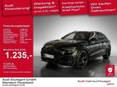 gebraucht Audi RS Q8 4.0 TFSI quattro AHK Pano HUD 360° B&O 23'