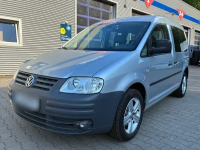 Gebraucht VW Caddy Style 105 PS (77 kW) 2009 Silber Van / Kleinbus