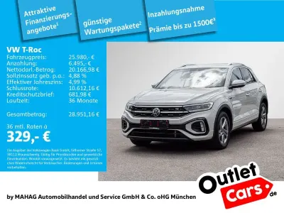 Gebraucht VW T-Roc R-line 150 PS (110 kW) 2023 Grau SUV
