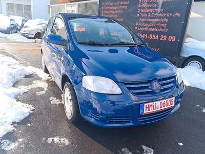 Usata VW Fox 54 CV (39 kW) 2008 Blu Utilitaria