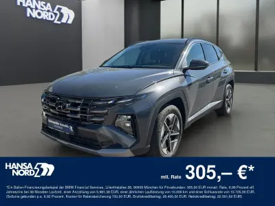 Gebraucht Hyundai Tucson 136 PS (100 kW) 2024 Grau / ecotronic grey (metallic) SUV