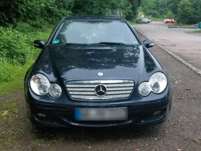 Gebraucht Mercedes 230 2006 Blau Coupé