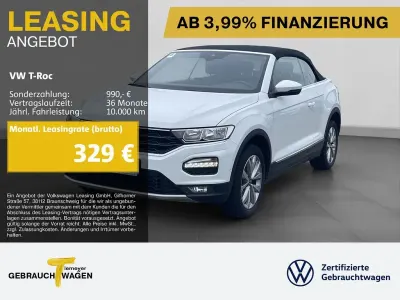 Używany VW T-Roc Cabriolet Style 110 KM (80 kW) 2022 Biały Kabriolet