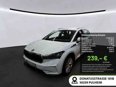 Second-hand Skoda Enyaq iV Loft 108 kW (148 CP) 2023 Alb SUV
