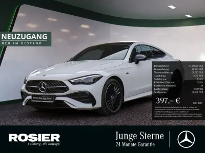 Gebraucht Mercedes CLE300 Premium Plus 204 PS (150 kW) 2025 Weiss / polarweiß Coupé