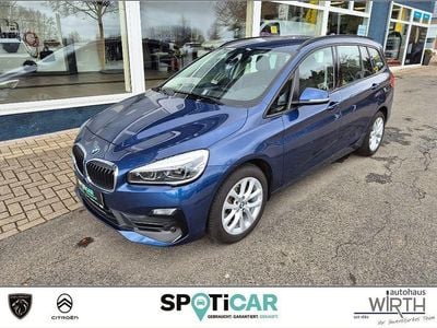 Occasion BMW 218 Gran Tourer Advantage 150 PK (110 kW) 2022 Blauw MPV
