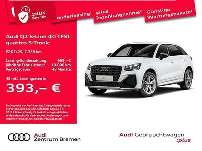 Usata Audi Q2 S-Line 190 CV (139 kW) 2025 Bianco SUV
