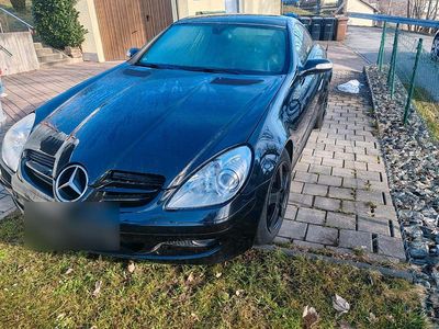 Gebraucht Mercedes SLK200 163 PS (119 kW) 2007 Schwarz Cabrio