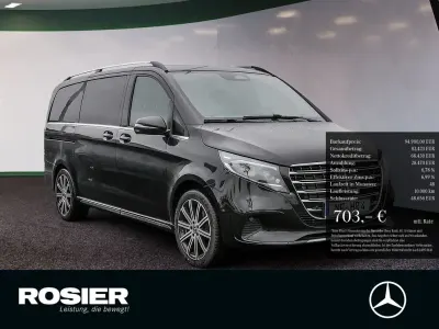 Gebraucht Mercedes V300 Exclusive 237 PS (174 kW) 2025 Schwarz / obsidianschwarz Van / Kleinbus