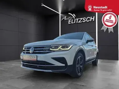 Gebraucht VW Tiguan Elegance 200 PS (147 kW) 2021 Pure white SUV
