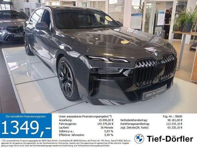 Neu BMW 740 M Sport 299 PS (219 kW) 2025 Bmw individual dravitgrau meta Limousine