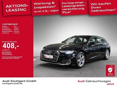 Gebraucht Audi A6 Design 204 PS (150 kW) 2024 Mythosschwarz metallic Kombi