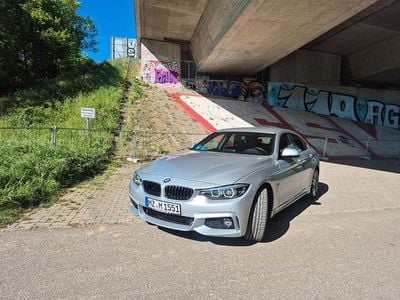 Begagnad BMW 440 Sport Line 326 HK (239 kW) 2017 Silver Sportkupé