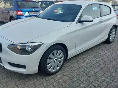 Brugt BMW 114 102 HK (75 kW) 2014 Hvid Hatchback
