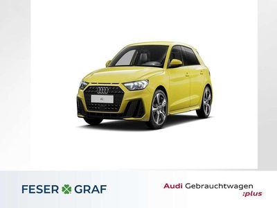 Gebraucht Audi A1 Sportback S-Line 95 PS (69 kW) 2023 Pythongelb metallic Kleinwagen