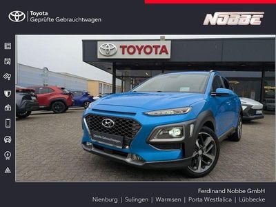 Gebraucht Hyundai Kona Premium 177 PS (130 kW) 2018 Blau SUV