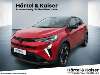 Neu Renault Captur 2025 Dezirrot mit dach in black pearlschwarz (rot) SUV
