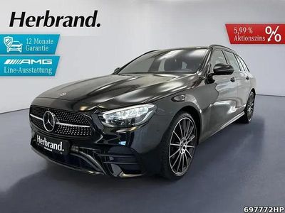 Brugt Mercedes E400 AMG 330 HK (242 kW) 2023 Sort Stationcar