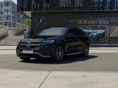 Gebraucht Mercedes EQC400 AMG line 300 kW (408 PS) 2022 Schwarz SUV