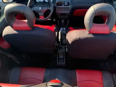 Gebraucht Peugeot 206 CC 109 PS (80 kW) 2003 Schwarz Cabrio