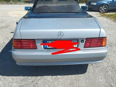 Brugt Mercedes SL300 299 HK (219 kW) 1992 Sølv Cabriolet