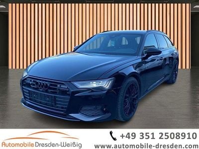 Schwarz brillantschwarz (metallic) Gebraucht 2021 Audi A6 S-Line Kombi | 34.980 € (Superpreis)