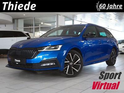 Gebraucht Skoda Octavia SportLine 150 PS (110 kW) 2023 Race blue metallic Kombi
