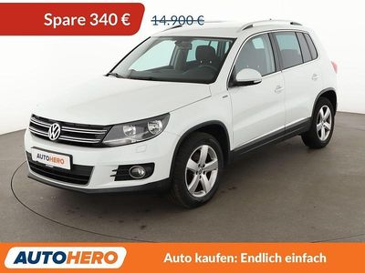 Weiß Gebraucht 2015 VW Tiguan LOUNGE SUV | 14.560 € (Fairer Preis)