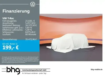 Occasion VW T-Roc 110 ch (80 kW) 2023 Gris SUV