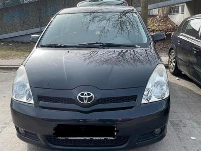 Gebraucht Toyota Corolla Verso 110 PS (80 kW) 2008 Schwarz Van / Kleinbus
