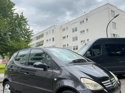 Gebraucht Mercedes A160 Avantgarde 102 PS (75 kW) 1998 Schwarz Kleinwagen