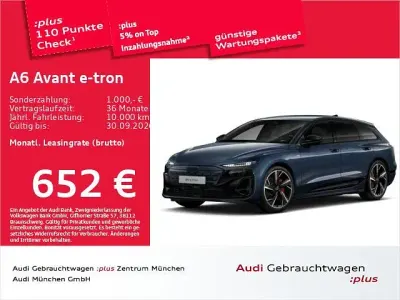 Gebraucht Audi A6 e-tron S-Line 314 kW (428 PS) 2025 Plasmablau metallic Kombi